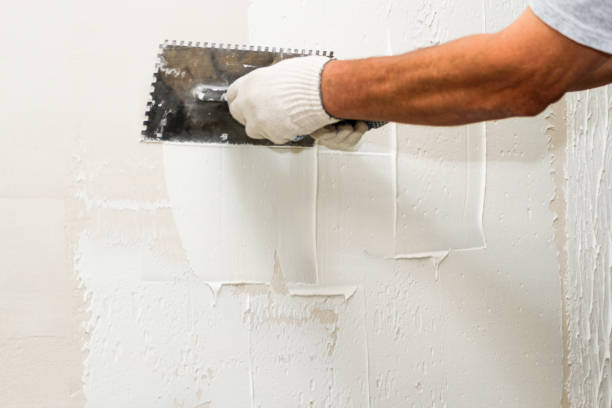 Construction and finishing works in new apartments of residential buildings.